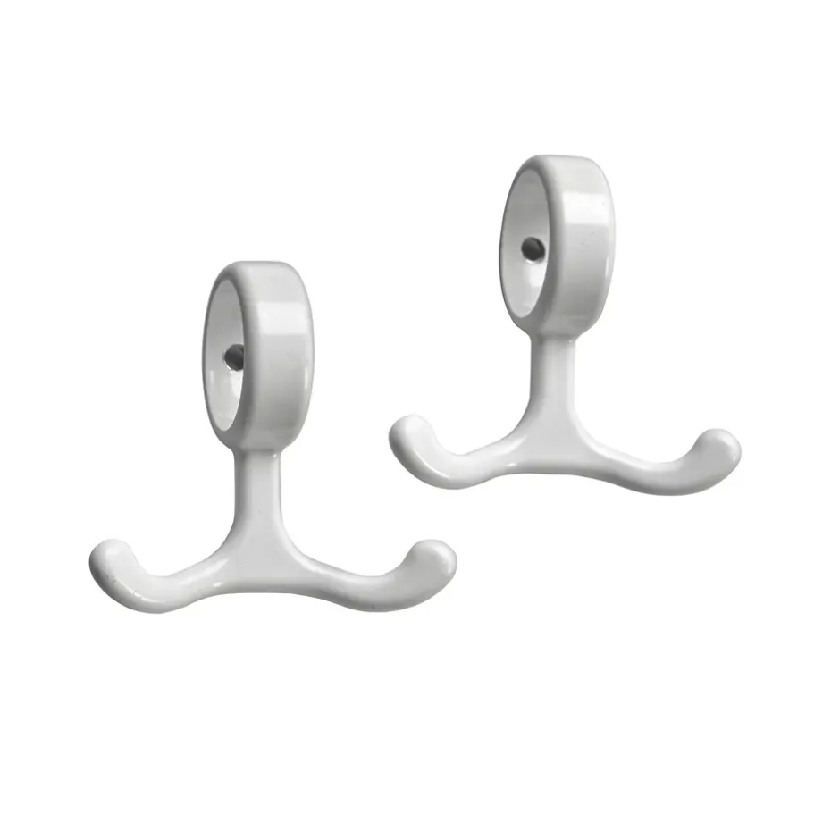 Crochet Nostalgi lot de 2, blanc