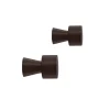 Crochet Pin Lot de 2, Marron