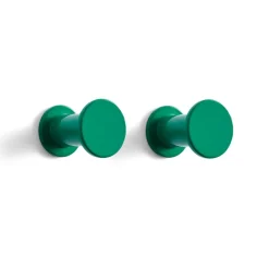Crochets Bolt Ø2,8 cm, lot de 2, Green