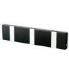 Crochets muraux Loca Knax 20 cm, composite, noir