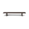 display table Table d'appoint Kona, Dark stained oak veneer