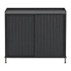 Enfold Sideboard 100x45x85 cm, Black-anthracite black
