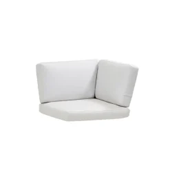 Ensemble de coussins Connect pour module d'angle, Cane-Line Natté white