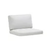 Ensemble de coussins Connect pour fauteuil lounge / module simple, Cane-line Natté White