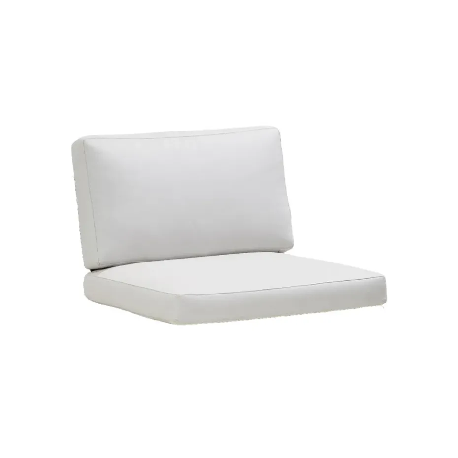 Ensemble de coussins Connect pour fauteuil lounge / module simple, Cane-line Natté White