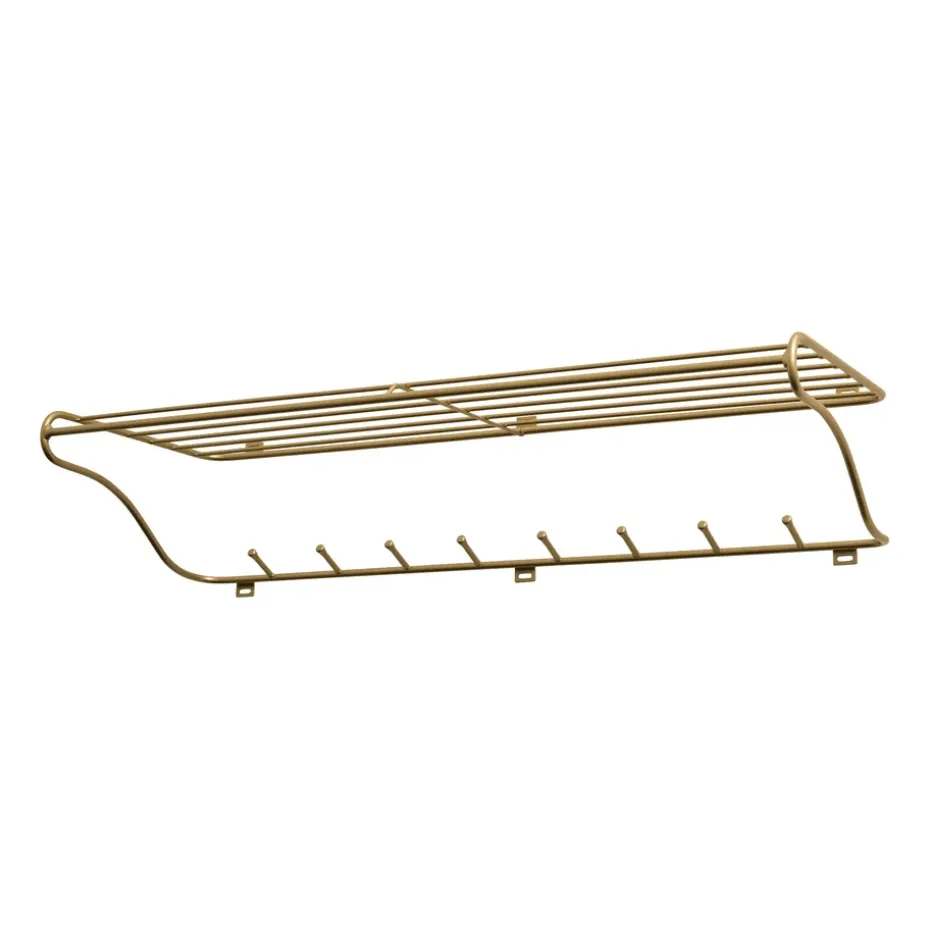 Etagère à chapeaux Hat Rack L, Laiton