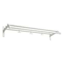 Etagère à chapeaux Nostalgi 291 100 cm, Blanc-blanc