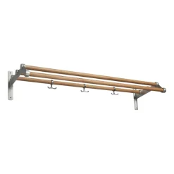 Etagère à chapeaux Nostalgi 291 100 cm, Chêne-aluminium