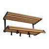 Etagère à chapeaux Tamburin 60 cm, Chêne-noir