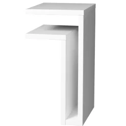 Etagère F-Shelf blanche, étagère f-shelf gauche