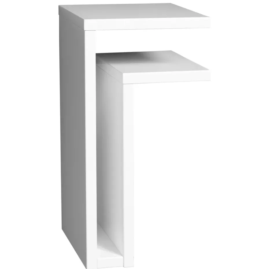 Etagère F-Shelf blanche, étagère f-shelf droite