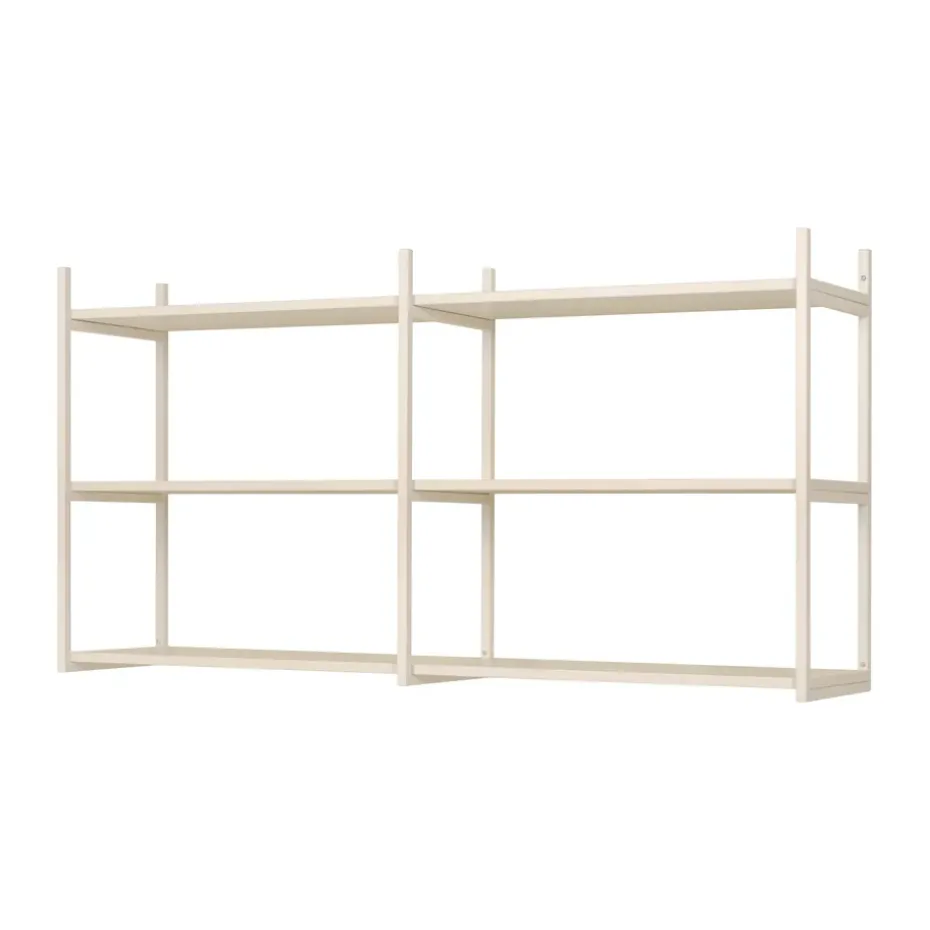 Etagère murale Portal 158 cm, Off-white