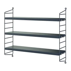Etagère murale String Pocket, Nybro bleu