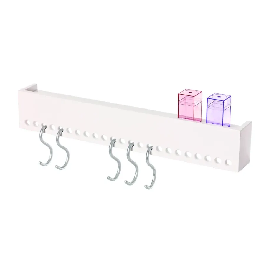 Etagère So-Hooked murale, blanc