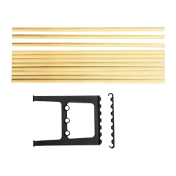 Extension de banc Nostalgi 100 cm, Bouleau-noir
