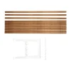 Extension de banc Nostalgi 100 cm, Bambou-blanc