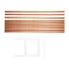 Extension de banc Nostalgi 100 cm, Cuivre-blanc