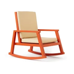 Fauteuil à bascule Carl Larsson, Orange naturel