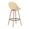 Fauteuil avec accoudoirs Mat Bar Armchair 75 cm, Hemp-hêtre-acier noir