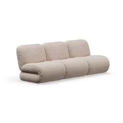 Fauteuil BAU, Zero Beige, droit