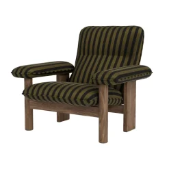 Fauteuil Brasilia, Walnut-Cabanon soft