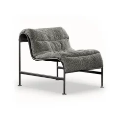 Fauteuil Cinema, Zero Noir - base matte noire