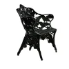 Fauteuil Classic, Noir-acajou laqué noir