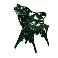 Fauteuil Classic, Vert-pin laqué vert