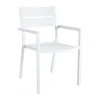 Fauteuil Delia, Blanc