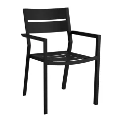 Fauteuil Delia, Noir