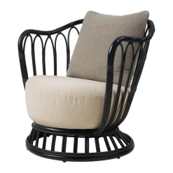 Fauteuil d'extérieur Grace, Lorkey Limonta 41-43-black