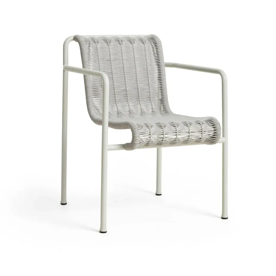 Fauteuil Dining Palissade Cord HAY, Sky grey