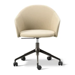 Fauteuil Gomo Armchair pivotant à 5 branches, Mylla 221-silex