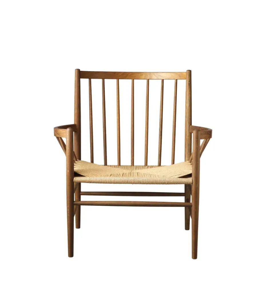 Fauteuil J82, Smoked oak oiled-nature