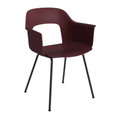 Fauteuil Layout Armchair 211, Bordeaux acier noirci