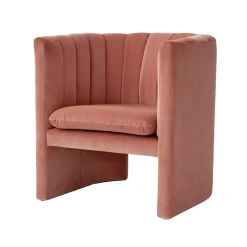 Fauteuil Loafer SC23 f, tissu Ritz clay