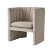 Fauteuil Loafer SC23 f, tissu Ritz ivory