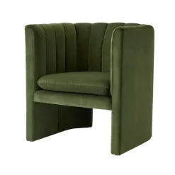 Fauteuil Loafer SC23 f, tissu Ritz pine