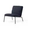 Fauteuil lounge Muno LN18, Warm black-Ecriture 0780