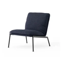 Fauteuil lounge Muno LN18, Warm black-Ecriture 0780