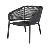 Fauteuil lounge Ocean, Dark grey