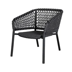 Fauteuil lounge Ocean, Dark grey