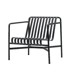 Fauteuil Lounge Palissade Low, Anthracite