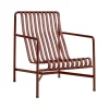 Fauteuil lounge Palissade High, Iron red