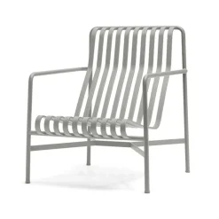 Fauteuil lounge Palissade High, Sky grey