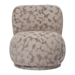 Fauteuil lounge Rico piccolo swivel, Cilla-Taupe