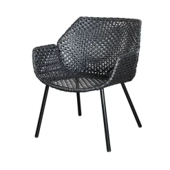 Fauteuil lounge Vibe, Black/anthracite