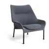 Fauteuil O2 Lounge Chair, Soft grey acier noirci