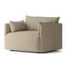 Fauteuil Offset, Audo Bouclé 02 Beige