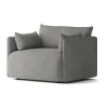 Fauteuil Offset, Audo Bouclé 16 Dark grey